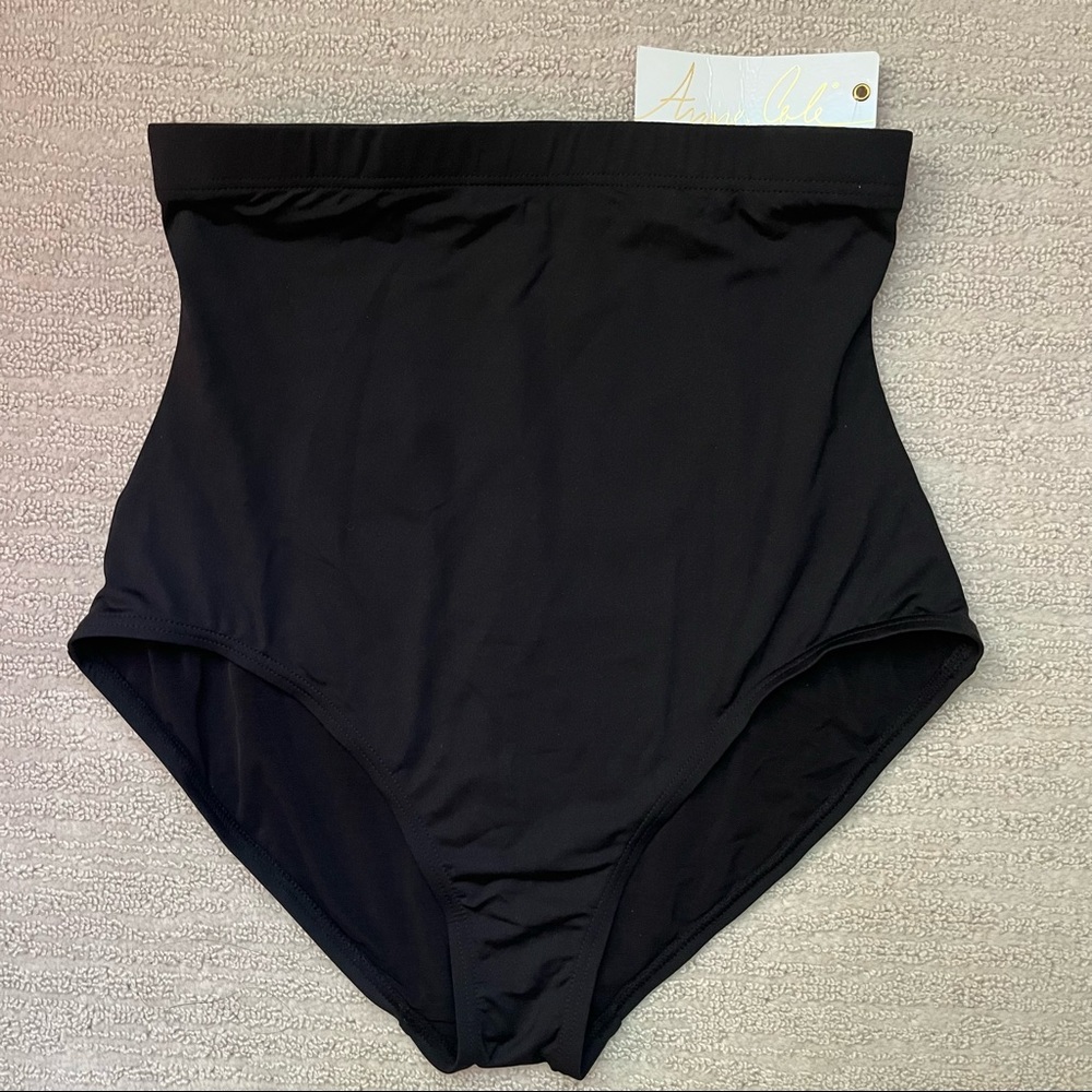 Anne Cole High Waist Tummy Control Swim Bottom